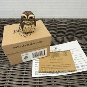 Harmony Ball Kingdom Pot Bellys - Belly "Pygmy" Owl - #PBZOW6 Preowned